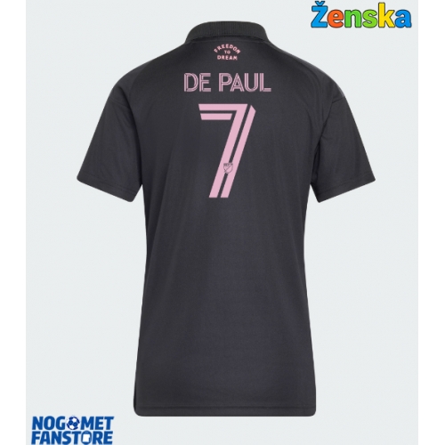 Inter Miami Rodrigo De Paul #7 Gostujuci Dres za Ženska 2026-27 Kratak Rukav